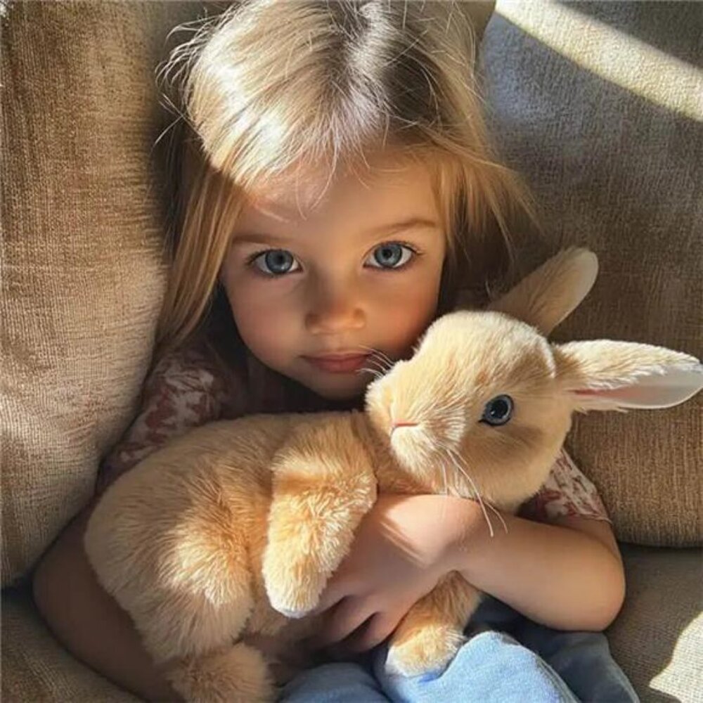 This cute and realistic bunny robot toy is perfect for Easter Interactive Gift